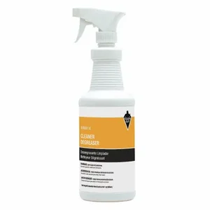 TOUGH GUY 49NW14 Degreaser, Water Based, Trigger Spray Bottle, 1 Qt Container Size, Ready To Use | CU6VBM