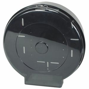 TOUGH GUY 4YRE3 Toilet Paper Dispenser, Jumbo Core, Horizontal Single Roll, Plastic, Smoke | CJ3QMN