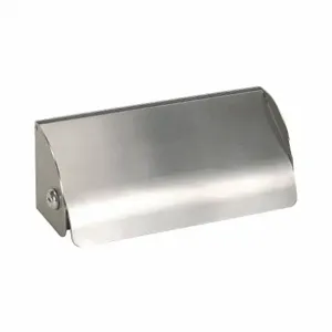 TOUGH GUY 4YRE4 Toilet Paper Holder, Horizontal Double Roll, Triple Post Holder, Stainless Steel | CJ3QNL