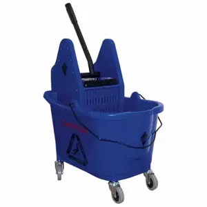 TOUGH GUY 5CJK1 Mop Bucket And Wringer Blue Down Press | AE3DJN