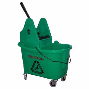 TOUGH GUY 5CJK3 Mop Bucket And Wringer Green Down Press | AE3DJQ