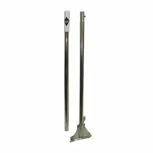 TOUGH GUY 5EHJ4 Mop Handle 60in. Stainless Steel Natural | AE3NRJ