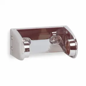 TOUGH GUY 5W552 Toilet Paper Holder, Horizontal Single Roll, Double Post Holder, Polished | CJ3QNH