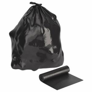 TOUGH GUY 5WG06 Coreless Roll Liner 33 Gallon Black - Pack Of 25 | AE7AMG