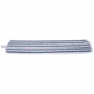 TOUGH GUY 6PVT1 Floor Finish Pad 18 Inch Whie/blue Stripes | AF2BHL