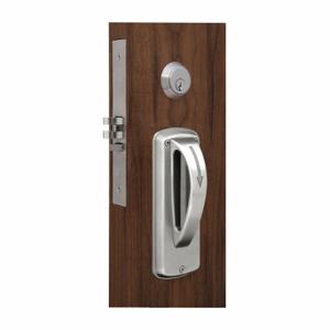 TOWNSTEEL MRX-A-07-630-RH Door Lever Lockset, Grade 1, Curved, Satin Stainless Steel | CU6VHK 420L42