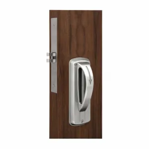 TOWNSTEEL MRX-A-22-630-RH Door Lever Lockset, Grade 1, Curved, Satin Stainless Steel, Not Keyed | CU6VJD 420L48