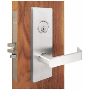 TOWNSTEEL MSE-122-G-DB-626 Mortise Lockset Satin Chrome 12DCV | AG6DHE 35MR96