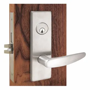 TOWNSTEEL MSE-14-G-605 Mortise Lockset Bright Brass Store Door | AG6DHF 35MR97