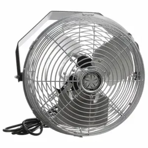 TPI CORP. U-12-TE Industrial Workstation Fan, Workstation Fan, 12 Inch Size Blade Dia, 1, 120/1, 420/1 | CU6VTD 373J31