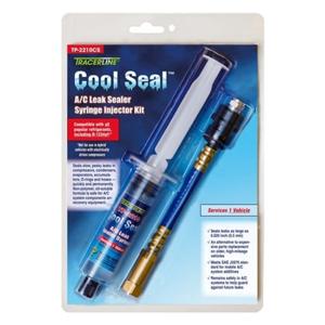 TRACERLINE TP-2210CS A/C Leak Sealer Syringe Injector Kit, With Prefilled Disposable Syringe, 1 oz. | CL3WUH