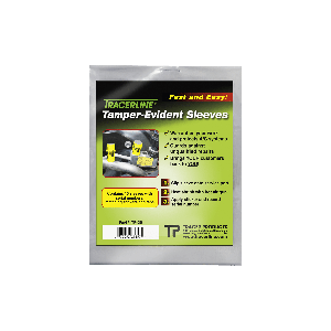 TRACERLINE TP30 Tamper Evident Sleeves, Pack Of 10 | CL3WUL