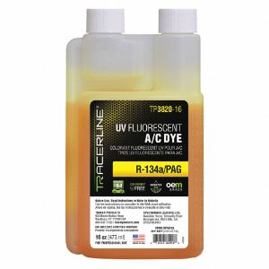 TRACERLINE TP3820-16 UV Leak Detection Dye, 16 Oz Capacity | CE9CPF 55NP51