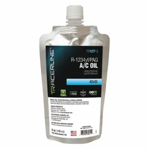 TRACERLINE TP42P-5 Fluorescent Leak Detection Dye, 5 oz. | CE9CNX 55NP62