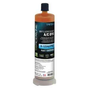 TRACERLINE TP9725-8 Fluorescent Leak Detection Dye, 8 oz. | CE9CUR 55NP65