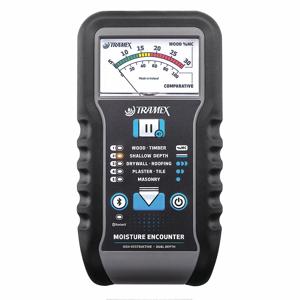 TRAMEX ME5 Moisture Meter, 0 To 100%/5 To 30% Moisture Content, Analog | CJ2VCD 56FR56