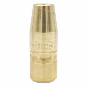 TREGASKISS 401-7-62 Nozzle, Tough Lock, 5/8 in, Tapered, 1/4 Inch Recess, Brass | CU6WFV 33JE33