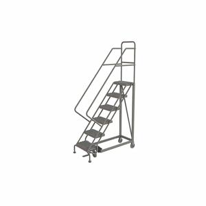 TRI-ARC KDEC106162 Rolling Ladder, 60 Inch Platform Height, 17 Inch Platform Depth, 16 Inch Platform Width | CU6WVN 25NV39