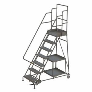 TRI-ARC KDSP107242 Stock Picking Rolling Ladder, 70 Inch Platform Height, 20 Inch Platform Dp | CU6XAN 45FG31