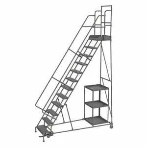 TRI-ARC KDSP112242 Stock Picking Rolling Ladder, 120 Inch Platform Height, 20 Inch Platform Dp | CU6XAL 45FG36