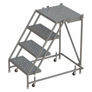 TRI-ARC KDSR004246-D3 Rolling Ladder, 40 Inch Platform Height, 30 Inch Platform Depth, 24 Inch Platform Width | CU6WYW 25NW11