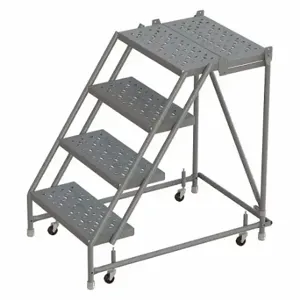 TRI-ARC KDSR004166-D2 Rolling Ladder, 40 Inch Platform Height, 20 Inch Platform Depth, 16 Inch Platform Width | CU6WTH 25NW04