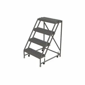 TRI-ARC KDSR004242 Rolling Ladder, 40 Inch Platform Height, 10 Inch Platform Depth, 24 Inch Platform Width | CU6WZH 25NW06