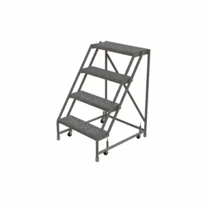 TRI-ARC KDSR004246 Rolling Ladder, 40 Inch Platform Height, 10 Inch Platform Depth, 24 Inch Platform Width | CU6WTA 25NW09