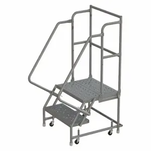 TRI-ARC KDSR102166-D3 Rolling Ladder, 20 Inch Platform Height, 30 Inch Platform Depth, 16 Inch Platform Width | CU6WQN 25NW17