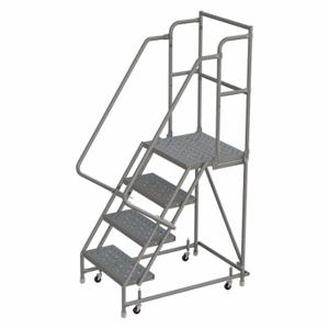 TRI-ARC KDSR104246-D3 Rolling Ladder, 40 Inch Platform Height, 30 Inch Platform Depth, 24 Inch Platform Width | CU6WUJ 25NW47