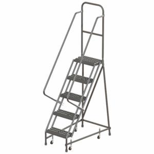 TRI-ARC KDSR105162 Rolling Ladder, 50 Inch Platform Height, 10 Inch Platform Depth, 16 Inch Platform Width | CU6WUL 25NW48