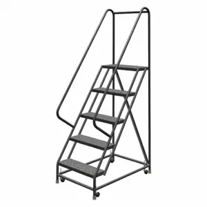 TRI-ARC KDSR105246 Rolling Ladder, 50 Inch Platform Height, 10 Inch Platform Depth, 24 Inch Platform Width | CU6WUM 25NW57