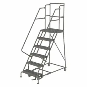 TRI-ARC KDSR106162-D2 Rolling Ladder, 60 Inch Platform Height, 20 Inch Platform Depth, 16 Inch Platform Width | CU6WVT 25NW61