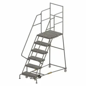 TRI-ARC KDSR106242-D3 Rolling Ladder, 60 Inch Platform Height, 30 Inch Platform Depth, 24 Inch Platform Width | CU6WWF 25NW66