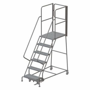 TRI-ARC KDSR106246-XR Rolling Ladder, 60 Inch Platform Height, 30 Inch Platform Depth, 24 Inch Platform Width | CU6WWE 45FF55