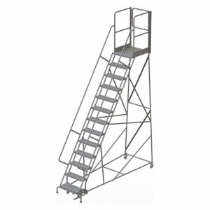 TRI-ARC KDSR113246-XR Rolling Ladder, 130 Inch Platform Height, 30 Inch Platform Depth, 24 Inch Platform Width | CU6WPD 45FF62