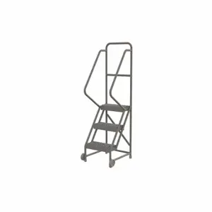 TRI-ARC KDTF103162 Tilt and Roll Ladder, 30 Inch Size Platform Height, 10 Inch Size Platform Dp | CU6XBB 25NX01