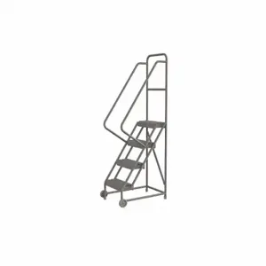 TRI-ARC KDTF104162 Tilt and Roll Ladder, 40 Inch Size Platform Height, 10 Inch Size Platform Dp | CU6XBE 25NX05