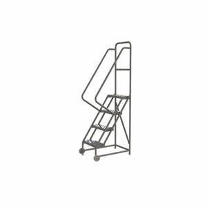 TRI-ARC KDTF104166 Tilt and Roll Ladder, 40 Inch Size Platform Height, 10 Inch Size Platform Dp | CU6XBD 25NX06