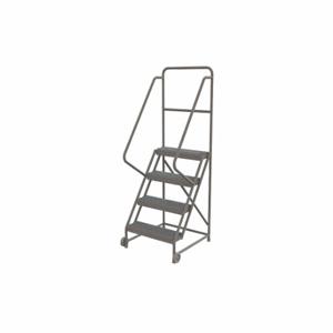 TRI-ARC KDTF104242 Tilt and Roll Ladder, 40 Inch Size Platform Height, 10 Inch Size Platform Dp | CU6XBG 25NX07