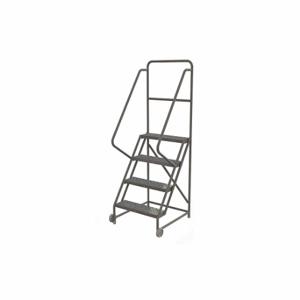 TRI-ARC KDTF104246 Tilt and Roll Ladder, 40 Inch Size Platform Height, 10 Inch Size Platform Dp | CU6XBF 25NX08