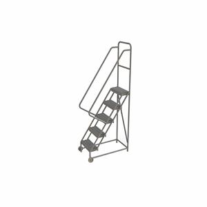 TRI-ARC KDTF105162 Tilt and Roll Ladder, 50 Inch Size Platform Height, 10 Inch Size Platform Dp | CU6XBJ 25NX09