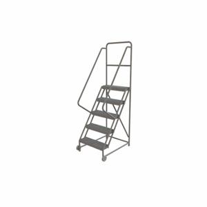 TRI-ARC KDTF105242 Tilt and Roll Ladder, 50 Inch Size Platform Height, 10 Inch Size Platform Dp | CU6XBL 25NX11