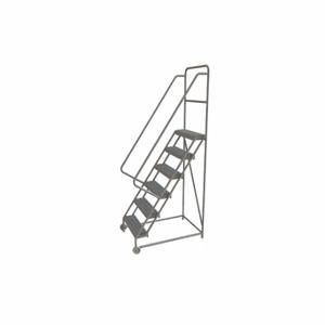 TRI-ARC KDTF106242 Tilt and Roll Ladder, 60 Inch Size Platform Height, 10 Inch Size Platform Dp | CU6XBP 25NX15
