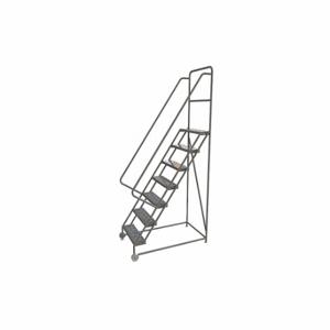 TRI-ARC KDTF107246 Tilt and Roll Ladder, 70 Inch Size Platform Height, 10 Inch Size Platform Dp | CU6XBT 25NX20
