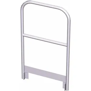 TRI-ARC MPASGR30 Platform Handrail, 42 Inch H x 30 Inch L, 500 Lbs. Load Capacity, Aluminium | CD3LGX 53JE95