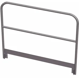 TRI-ARC MPASGR60 Platform Handrail, 42 Inch H x 60 Inch L, 500 Lbs. Load Capacity, Aluminium | CD3LGY 53JE96