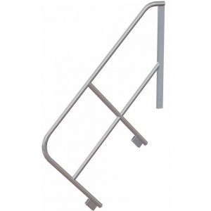 TRI-ARC MPASHR6 Stair Unit Handrail, 32 Inch Height, Aluminium | CD3XYL 53JE80
