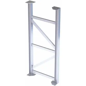 TRI-ARC MPASST8 Aluminium Support Leg, 500 Lbs. Load Capacity, 72 Inch Overall Height | CD3LGV 53JE90