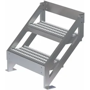 TRI-ARC MPASSW3 Ladder, Climbing Angle 45 Deg., 500 Lbs.Load Cap., Serrated Tread, Aluminium | CD3VXR 53JE69